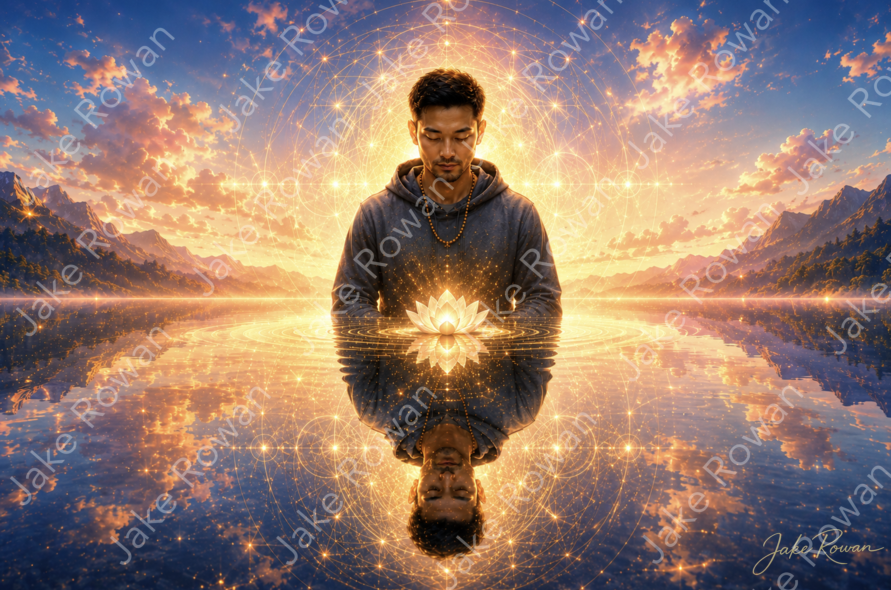 Reflection artwork by Jake Rowan